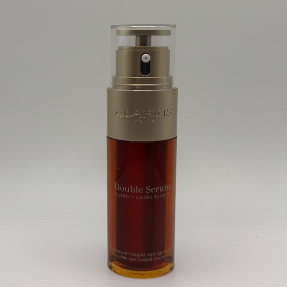 Clarins Double Serum Anti-Aging + Anti-Wrinkle Serum 1.6 Fl Oz UNBOXED - Picture 1 of 2